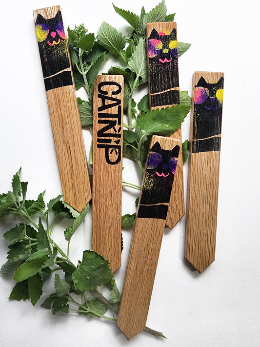 "Catnip" Plant Label