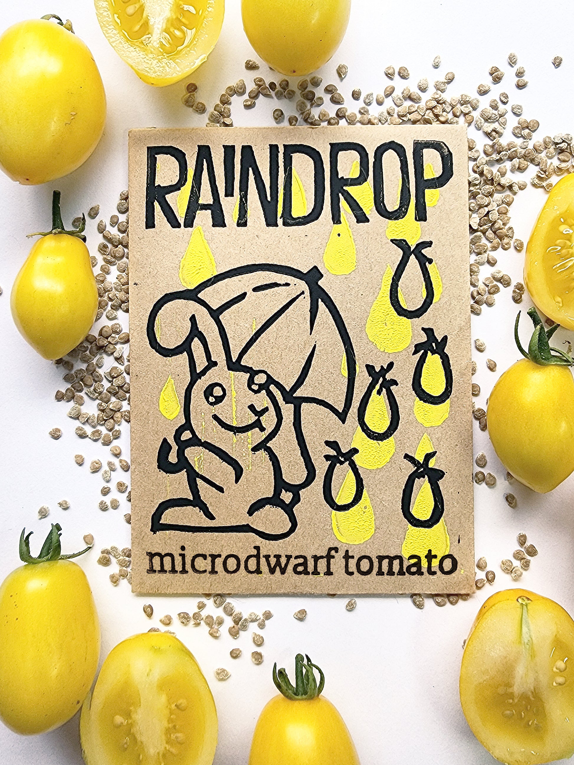 Raindrop Microdwarf Tomato