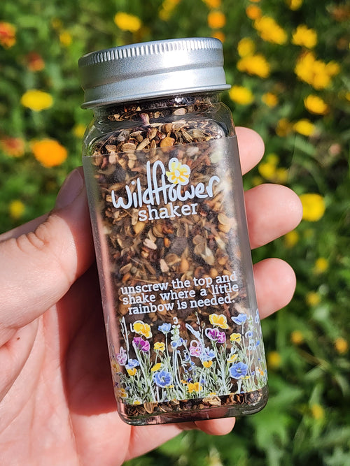 wildflower seed shaker Wildflower Shaker – Tomorrow's Garden